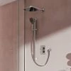 Aqualisa Dream Square Thermostatic Mixer Shower with Adjustable and Wall Fixed Heads - DRMDCV2.ADFW.SQR -Shower Sets Shop DRMDCV2.ADFW .SQR P