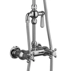 Chatsworth Thermostatic Shower with Diverter, Rigid Riser & Fixed Head -Shower Sets Shop EG TCK 10 d3 460