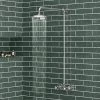 Chatsworth Thermostatic Shower Bar Valve with Rigid Riser & Fixed Head -Shower Sets Shop EG TCK 11 n p