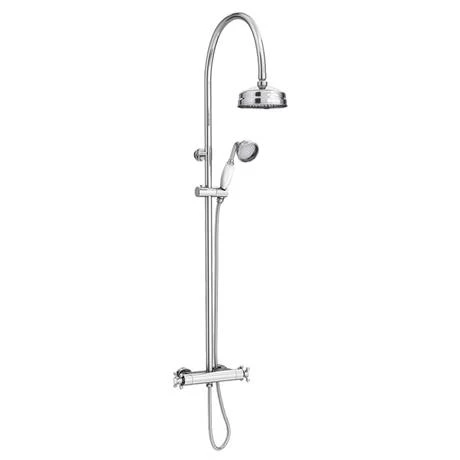 Chatsworth Traditional Thermostatic Shower - Chrome 4 Chatsworth Traditional Thermostatic Shower - Chrome - Image 2