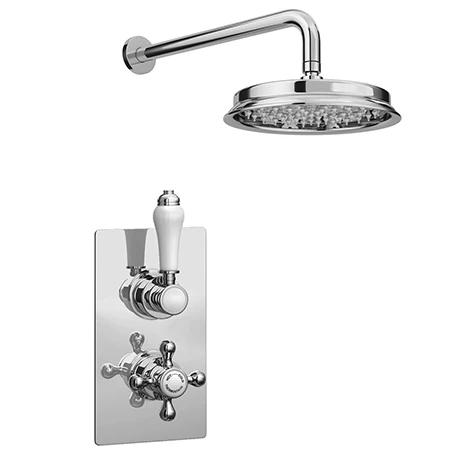 Thames Traditional Shower Package with Concealed Valve + 8" AirTec Head 3 Thames Traditional Shower Package with Concealed Valve + 8" AirTec Head