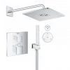 Grohe Grohtherm Cube SmartConnect Head & Handset Shower Set -Shower Sets Shop GBTCUBEHS n p