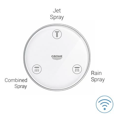 Grohe Grohtherm SmartConnect Round Shower Set 7 Grohe Grohtherm SmartConnect Round Shower Set - Image 5