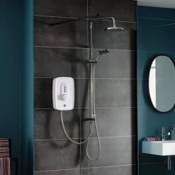 Triton Danzi DuElec 10.5kw Electric Shower - White - GEDADU11 -Shower Sets Shop GEDADU91 D5 460 1