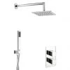 Crosswater Water Square 2 Outlet 2-Handle Shower Bundle 1 Crosswater Water Square 2 Outlet 2-Handle Shower Bundle -Shower Sets Shop GTLWSQ01 P