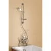 Burlington Anglesey Angled Bath Shower Mixer with Slide Rail & Soap Basket - H230-AN -Shower Sets Shop H230 AN L 460