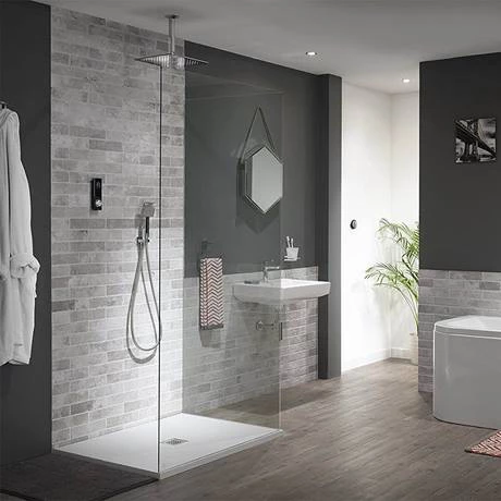 Triton HOME Digital Mixer Shower All-in-One with Square Fixed Head & Outlet Elbow Handset Holder (High Pressure) 6 Triton HOME Digital Mixer Shower All-in-One with Square Fixed Head & Outlet Elbow Handset Holder (High Pressure) - Image 4