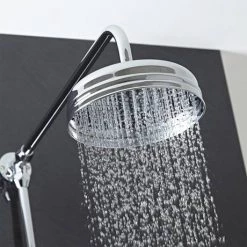 Hudson Reed Traditional Exposed Shower Valve, Riser Kit, Diverter & Shower Rose 8 Hudson Reed Traditional Exposed Shower Valve, Riser Kit, Diverter & Shower Rose -Shower Sets Shop Hudson Reed Traditional Exposed Shower Valve Riser Kit Diverter Shower Rose d1 460