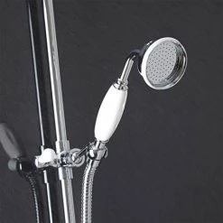 Hudson Reed Traditional Exposed Shower Valve, Riser Kit, Diverter & Shower Rose 9 Hudson Reed Traditional Exposed Shower Valve, Riser Kit, Diverter & Shower Rose -Shower Sets Shop Hudson Reed Traditional Exposed Shower Valve Riser Kit Diverter Shower Rose detail2 460