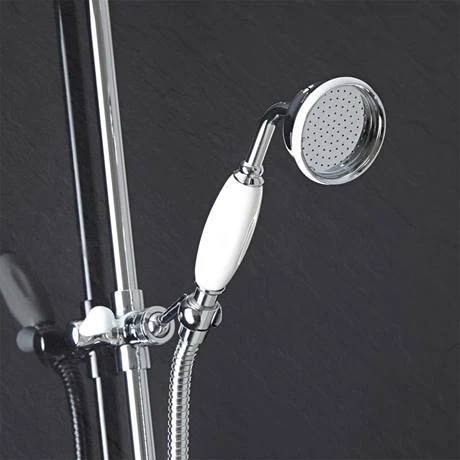 Hudson Reed Traditional Exposed Shower Valve, Riser Kit, Diverter & Shower Rose 6 Hudson Reed Traditional Exposed Shower Valve, Riser Kit, Diverter & Shower Rose - Image 4