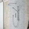 Aqualisa iSystem Smart Shower Concealed with Adjustable and Wall Fixed Heads -Shower Sets Shop ISD.A1.BV .DVFW .21 P