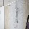 Aqualisa iSystem Smart Shower Exposed with Adjustable and Ceiling Fixed Heads -Shower Sets Shop ISD.A1.EV .DVFC .21 P