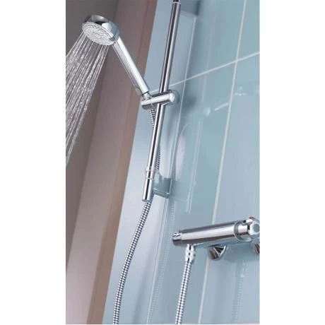 Aqualisa - Midas 100 Exposed Thermostatic Bar Valve with Slide Rail Kit - MD100BAR 6 Aqualisa - Midas 100 Exposed Thermostatic Bar Valve with Slide Rail Kit - MD100BAR - Image 4