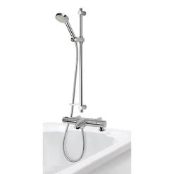 Aqualisa Midas 110 Bath Shower Mixer with Adjustable Head - MD110BSM