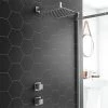 Milan Square Concealed Individual Stop Tap + Thermostatic Control Valve with 300mm Shower Head 2 Milan Square Concealed Individual Stop Tap + Thermostatic Control Valve with 300mm Shower Head -Shower Sets Shop MIL ISV PK1 prod