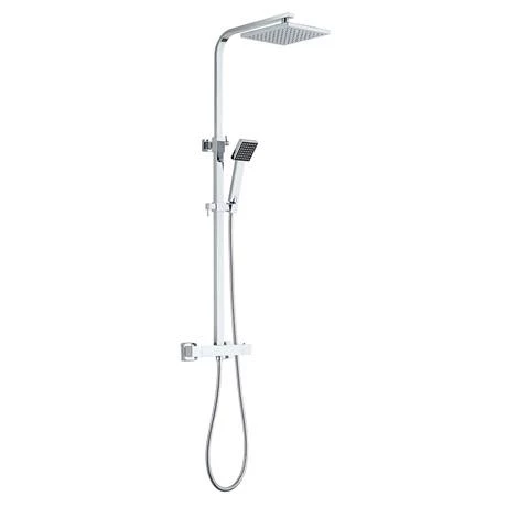 Milan Modern Thermostatic Shower - Chrome 4 Milan Modern Thermostatic Shower - Chrome - Image 3