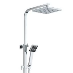 Milan Modern Thermostatic Shower - Chrome 8 Milan Modern Thermostatic Shower - Chrome -Shower Sets Shop MIL002 v2 d2 460