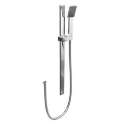 Milan Bar Shower Package w. Flat Minimalist Slider Handset Kit -Shower Sets Shop MMBSFT1 d3 460