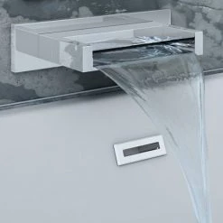 Milan Shower Package (Rainfall / Waterfall Shower Head + Waterfall Bath Spout) 10 Milan Shower Package (Rainfall / Waterfall Shower Head + Waterfall Bath Spout) -Shower Sets Shop MSPRWF d2 460