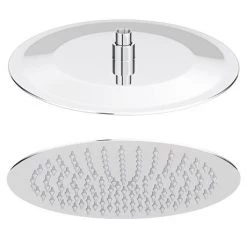 Monza Modern Round Thermostatic Shower (300mm Head - Chrome) -Shower Sets Shop MZA03H d3 460