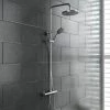 Madrid Luxury Round Thermostatic Shower - Chrome 2 Madrid Luxury Round Thermostatic Shower - Chrome -Shower Sets Shop Madrid Luxury Round Thermostatic Shower Chrome n p