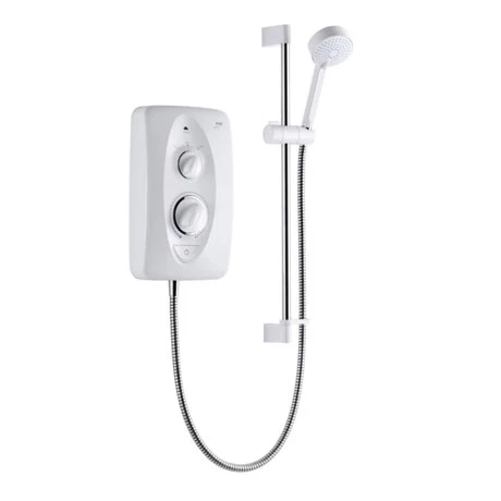 Mira - Jump Electric Shower - White & Chrome - Available in 8.5, 9.5 or 10.8KW 3 Mira - Jump Electric Shower - White & Chrome - Available in 8.5, 9.5 or 10.8KW