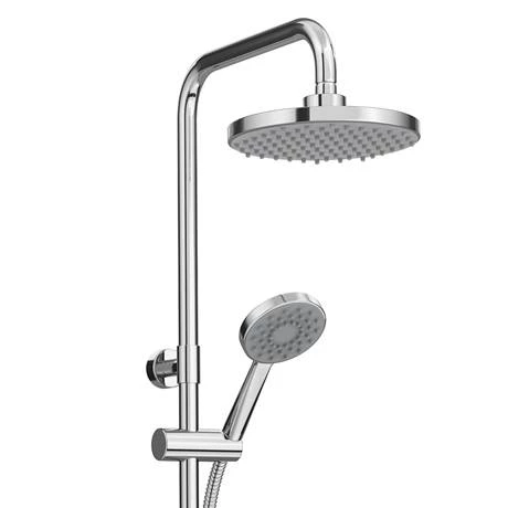 Monza Modern Round Thermostatic Shower - Chrome 5 Monza Modern Round Thermostatic Shower - Chrome - Image 3