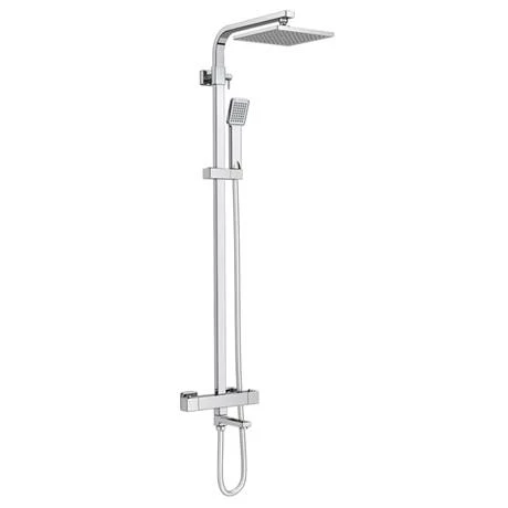 Nova Square Thermostatic Shower Kit with Spout 4 Nova Square Thermostatic Shower Kit with Spout - Image 2