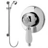 Nuie Nostalgic Manual Shower Valve + Slider Rail Kit -Shower Sets Shop Nostalgic Concealed Slider Rail Kit Medium