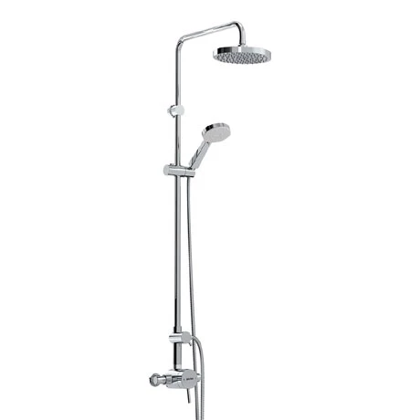 Bristan Prism Exposed Sequential Shower Valve with Diverter & Rigid Riser Kit 3 Bristan Prism Exposed Sequential Shower Valve with Diverter & Rigid Riser Kit