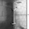 Prime Luxury Square Thermostatic Shower - Chrome 1 Prime Luxury Square Thermostatic Shower - Chrome -Shower Sets Shop PRIM005 np