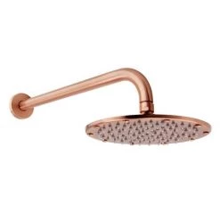 Arezzo Rose Gold Round Shower Package with Concealed Valve + Head -Shower Sets Shop RD2RGPK detail6 460