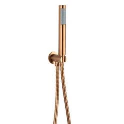 Arezzo Brushed Bronze Round Thermostatic Shower Pack with Head + Handset -Shower Sets Shop RD4BZPK d4 460