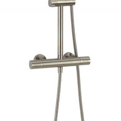 Crosswater Central Brushed Stainless Steel Height Adjustable Thermostatic Shower 7 Crosswater Central Brushed Stainless Steel Height Adjustable Thermostatic Shower -Shower Sets Shop RM530WV D2 460