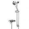 Bristan Rio Thermostatic Surface Mounted Shower Valve + Adjustable Riser -Shower Sets Shop Rio Thermo P