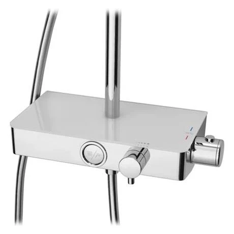 Triton Push Button Thermostatic Shower Mixer - Chrome - PBDIVCHR 4 Triton Push Button Thermostatic Shower Mixer - Chrome - PBDIVCHR - Image 2