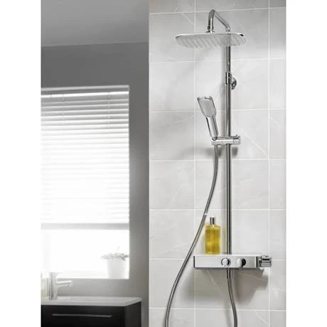 Triton Push Button Thermostatic Shower Mixer - Chrome - PBDIVCHR 7 Triton Push Button Thermostatic Shower Mixer - Chrome - PBDIVCHR - Image 5