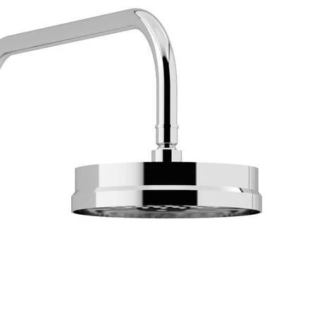 Heritage Gracechurch Exposed Shower with Deluxe Fixed Riser Kit & Diverter to Handset - Chrome - SGRDDUAL04 7 Heritage Gracechurch Exposed Shower with Deluxe Fixed Riser Kit & Diverter to Handset - Chrome - SGRDDUAL04 - Image 5