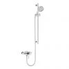 Heritage Gracechurch Exposed Shower with Deluxe Flexible Riser Kit - Chrome - SGRDDUAL05 1 Heritage Gracechurch Exposed Shower with Deluxe Flexible Riser Kit - Chrome - SGRDDUAL05 -Shower Sets Shop SGRDDUAL05 P1
