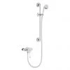 Heritage Glastonbury Exposed Shower with Premium Flexible Riser Kit - Chrome - SGSIN05 1 Heritage Glastonbury Exposed Shower with Premium Flexible Riser Kit - Chrome - SGSIN05 -Shower Sets Shop SGSIN05 P1