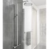 Drum Modern Round Thermostatic Shower Kit - Chrome -Shower Sets Shop SK003 p