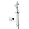 Bristan - Sonique2 Concealed Thermostatic Surface Mounted Shower Valve with Adjustable Riser -Shower Sets Shop SOQ2 SHCAR C PN