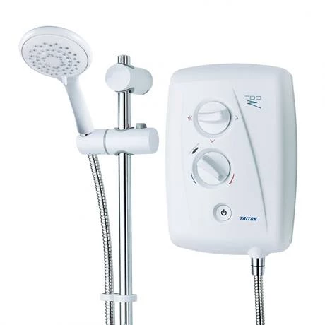 Triton T80Z 10.5 kW Fast-Fit Electric Shower - White/Chrome - SP8001ZFF 8 Triton T80Z 10.5 kW Fast-Fit Electric Shower - White/Chrome - SP8001ZFF - Image 6