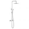 Crosswater - Atoll Square Multifunction Thermostatic Shower Valve and Kit - SQ600WC 2 Crosswater - Atoll Square Multifunction Thermostatic Shower Valve and Kit - SQ600WC -Shower Sets Shop SQ600WC P
