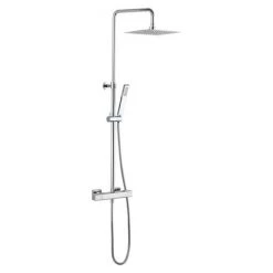 Crosswater - Atoll Square Multifunction Thermostatic Shower Valve and Kit - SQ600WC