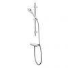 Tavistock Quantum Thermostatic Bar Valve Shower System with Accessory Shelf -Shower Sets Shop SQT1916 P
