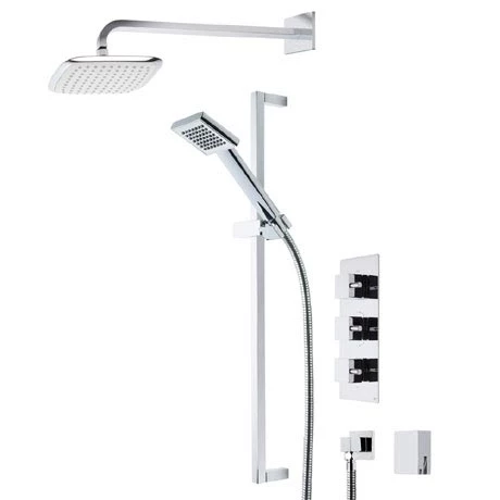Roper Rhodes Event Square Triple Function Shower System with Bath Filler - SVSET19 3 Roper Rhodes Event Square Triple Function Shower System with Bath Filler - SVSET19
