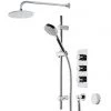 Roper Rhodes Event Round Triple Function Shower System with Bath Filler - SVSET22 -Shower Sets Shop SVSET22 P