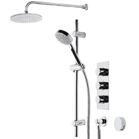 Roper Rhodes Event Round Triple Function Shower System with Bath Filler - SVSET22 3 Roper Rhodes Event Round Triple Function Shower System with Bath Filler - SVSET22