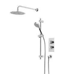 Roper Rhodes Event Round Concealed Dual Function Shower System - SVSET42